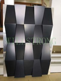 Strong Peel Strength Cassette PVDF Curtain Wall Panel 